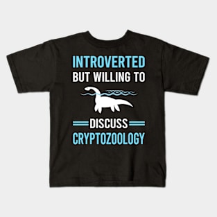 Introverted Cryptozoology Cryptid Cryptids Kids T-Shirt